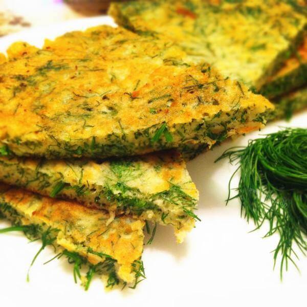 美味韭菜茴香猪肉馅饼