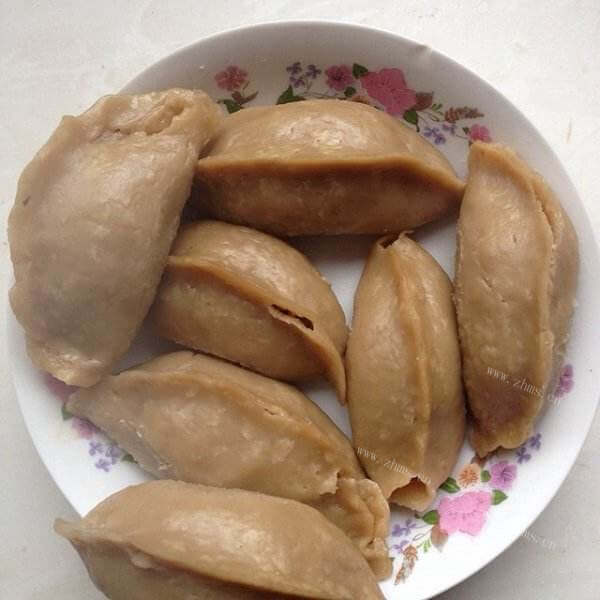 美味的莜面蒸饺