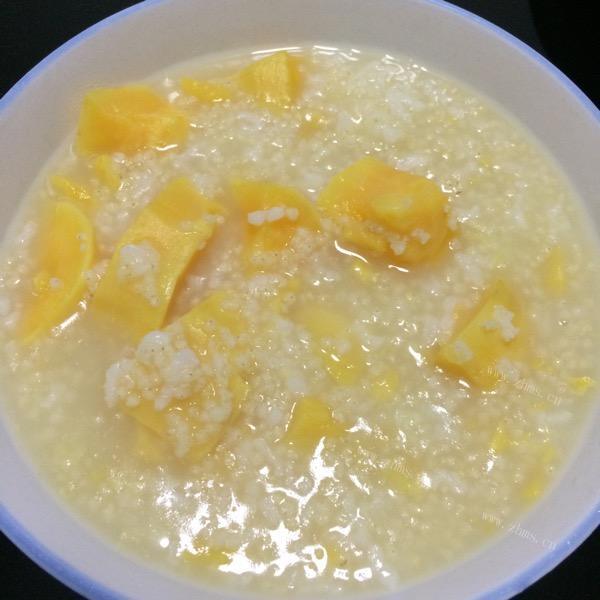 简单减肥刮油大米粥