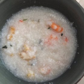 美味的韩式鲍鱼粥