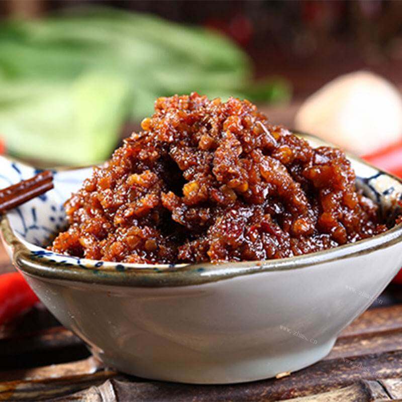 好吃的西瓜肉酱