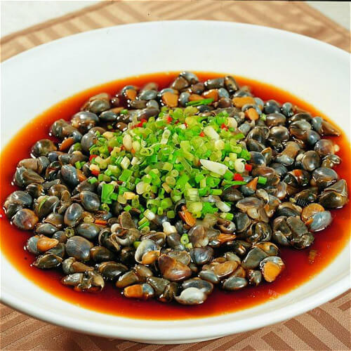 好吃的红烧泥螺