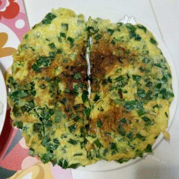 美味韭菜饼