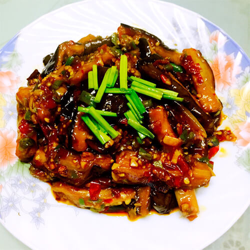 好吃的川味红烧茄子