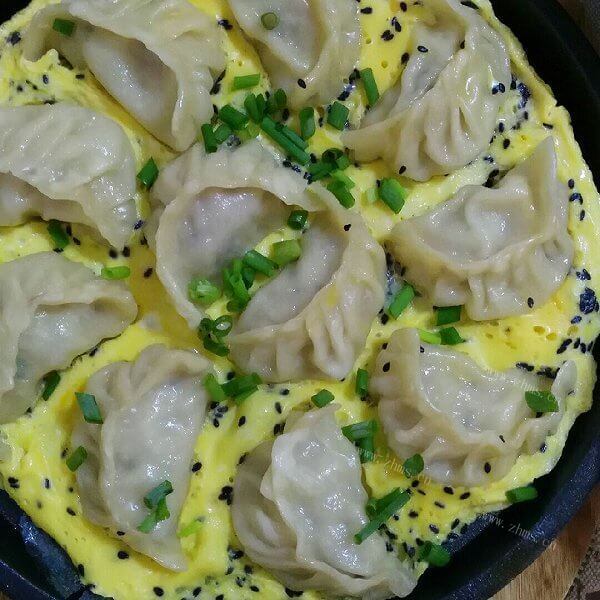美味沙葱猪肉饺