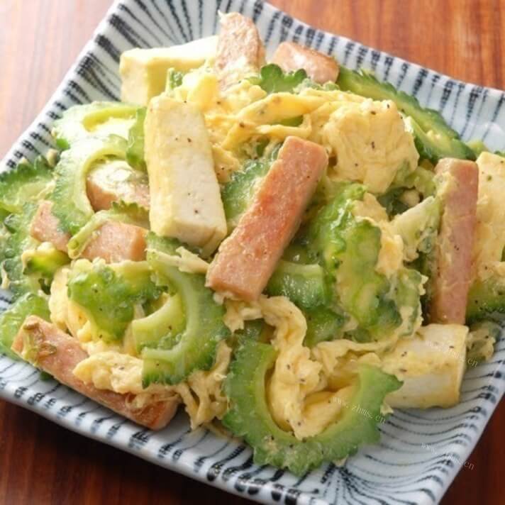 美味苦瓜豆腐