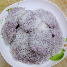 健康紫薯椰蓉糯米糍