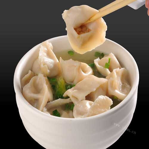 家常豆角素水饺 