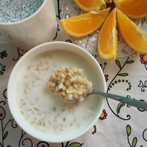 美味椰奶燕麦粥