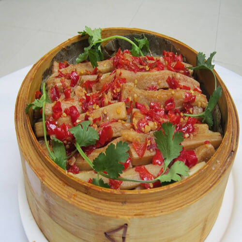 美味辣酱拌茄子