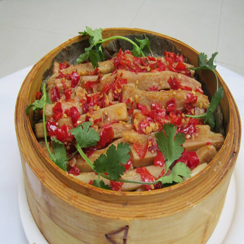 美味辣酱拌茄子