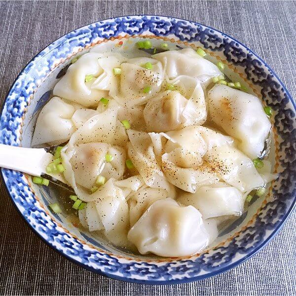 营养的裙带菜馄饨
