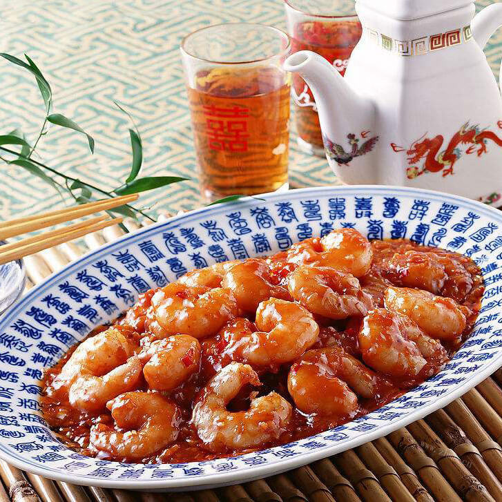美味的番茄汁焖虾