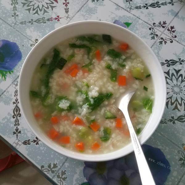 营养胡萝卜芹菜粥