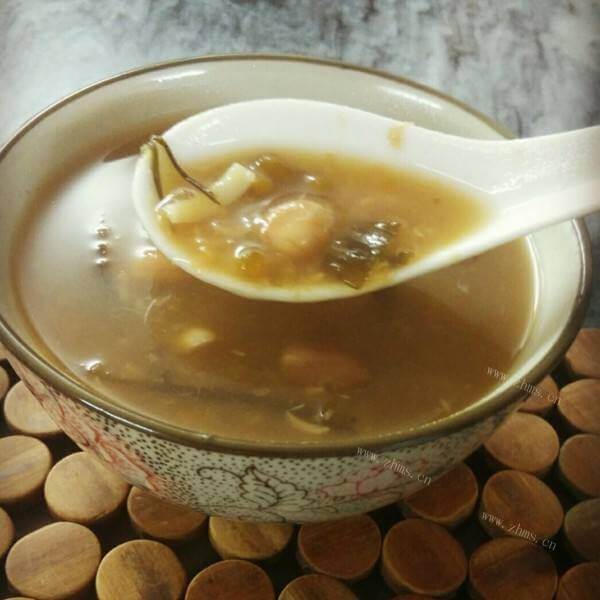 好喝的经典解暑绿豆沙
