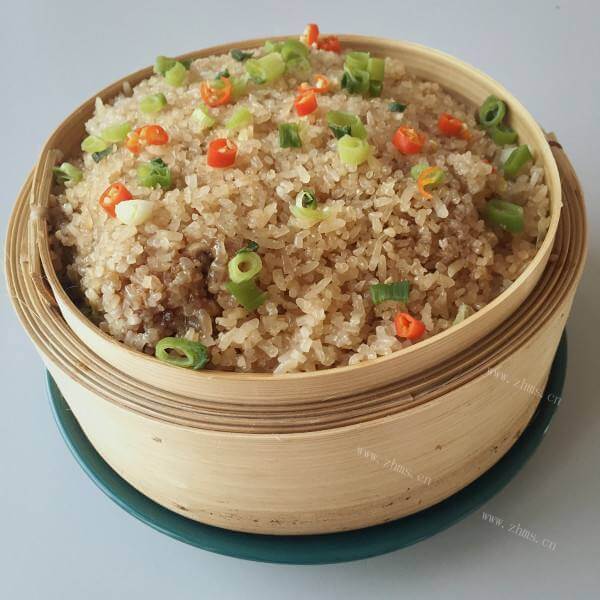 好吃的糯米蒸排骨