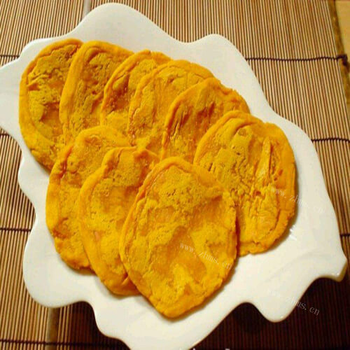 家常奶香玉米面糯米饼