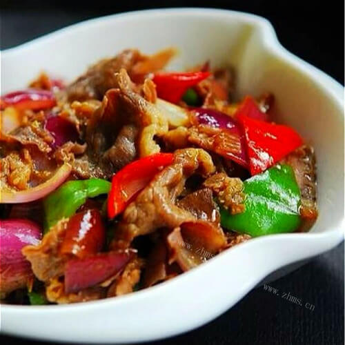 美味肥牛炒青椒