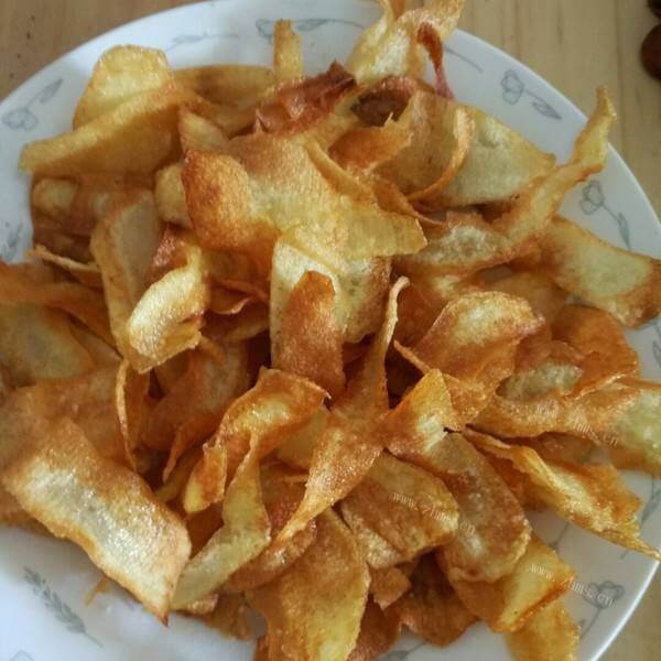 美味的酥香土豆片