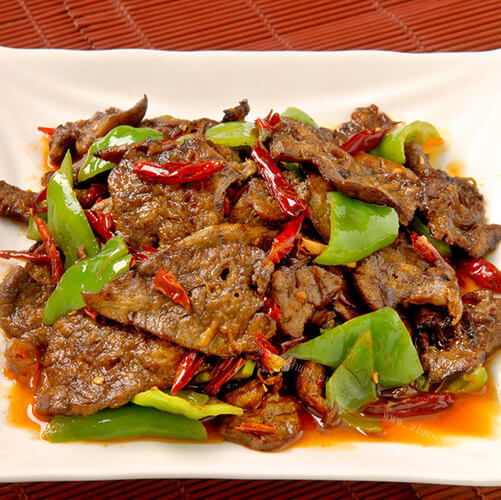 自制尖椒肺片