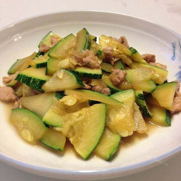 香脆的小炒青南瓜