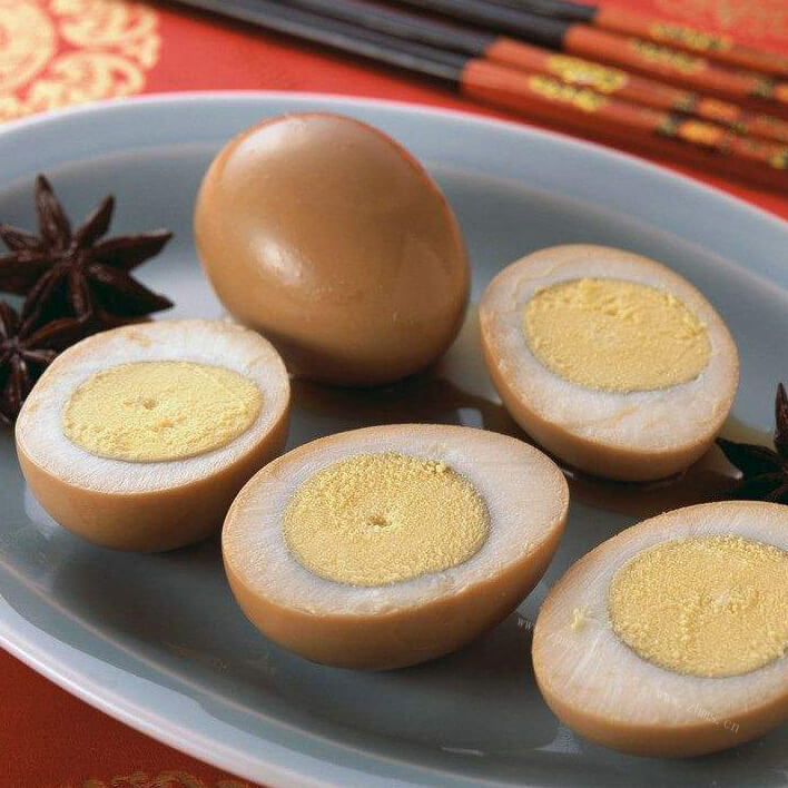 好吃的自制腌咸蛋