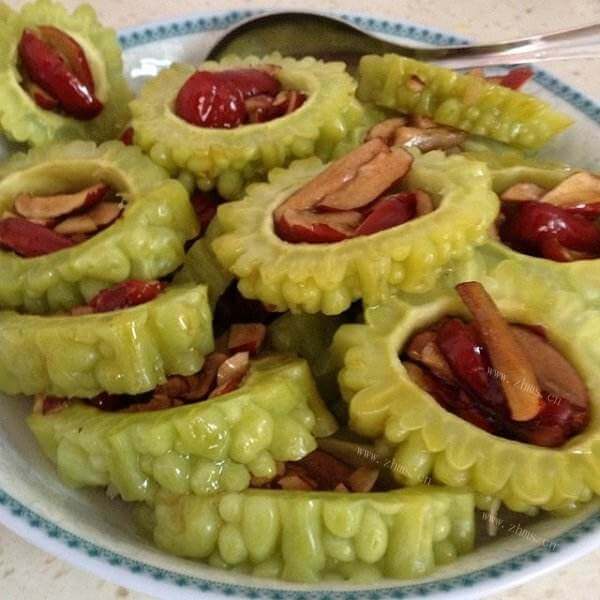 简易版苦瓜蜂蜜红枣