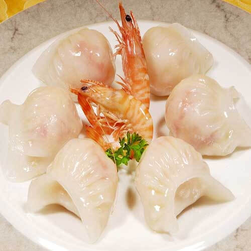 可口的韭菜鸡蛋火腿饺子