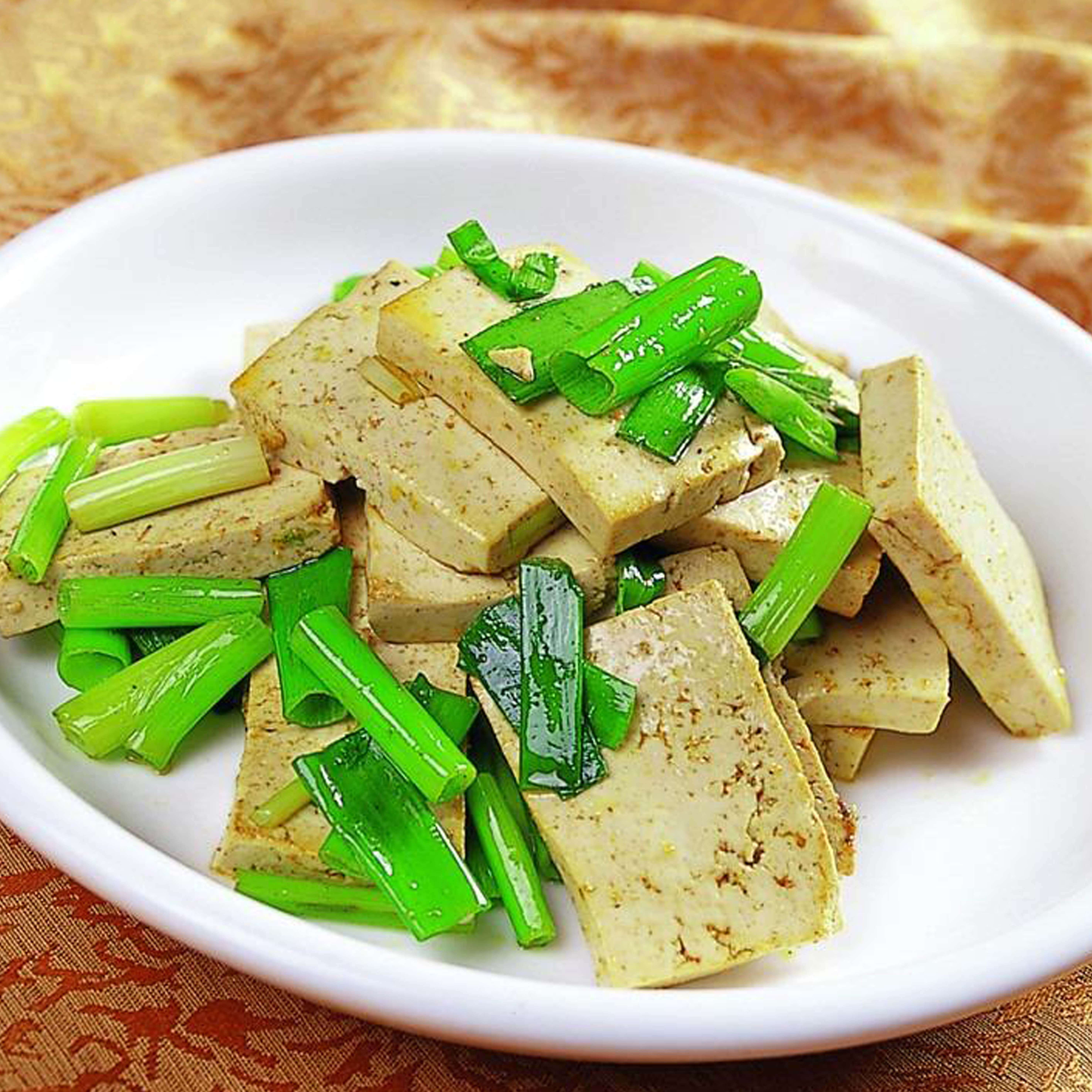 家常葱油豆腐