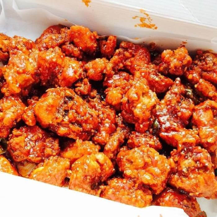 美味韩式果酱炸鸡