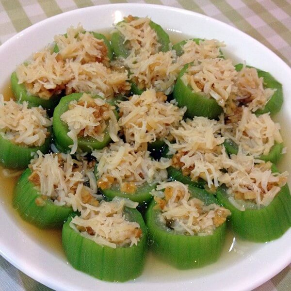 美味花蛤蒸丝瓜