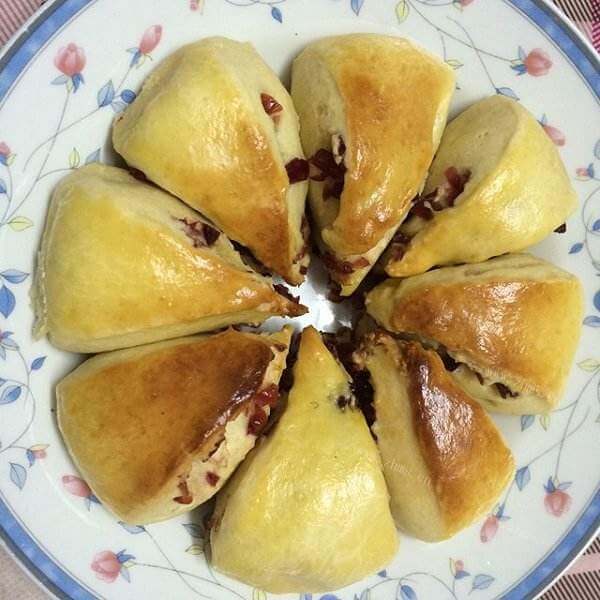 美味的「手工美食」葡萄干饼