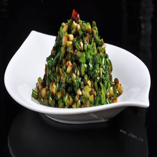美味腌蒜苗