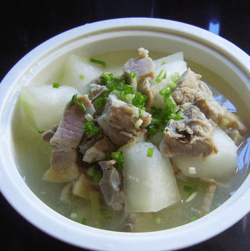 美味的肉泥冬瓜汤