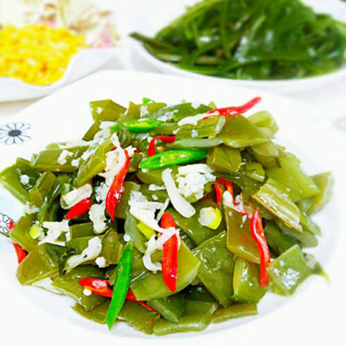 清淡的炝油海白菜