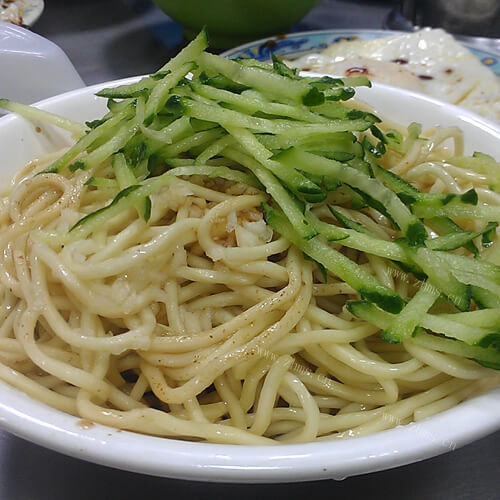 自制色彩缤纷凉面树