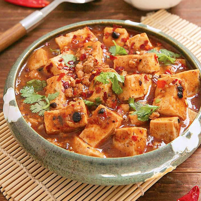 家常腐乳肉酱烧豆腐