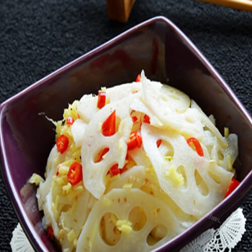 自制滋味炝莲藕