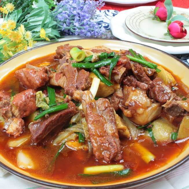美味的牛肉大烩菜