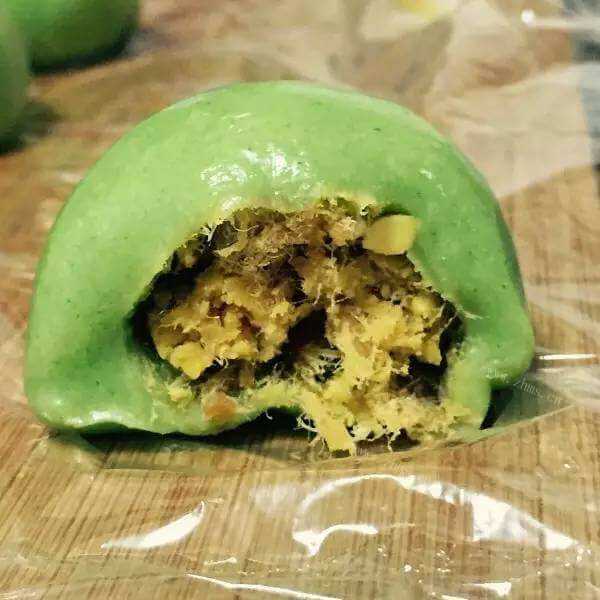 菜汁茴香大包