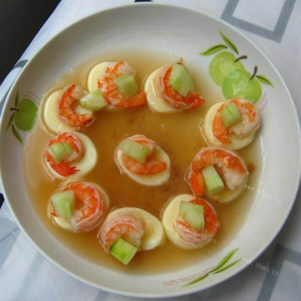 饱你口福的笼蒸海鲜豆腐