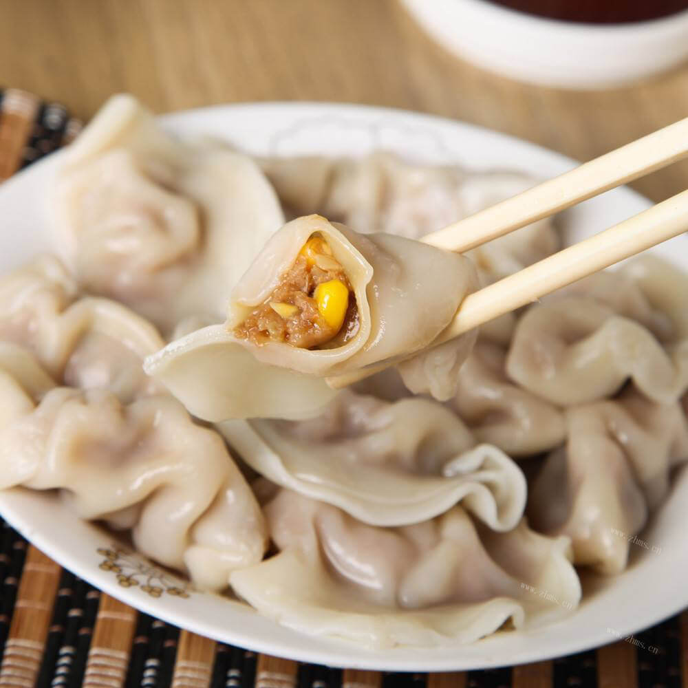 叫叫酸豆角素水饺