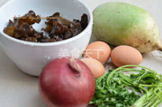 美味的肉末鸡蛋炒米饭做法图解1)
