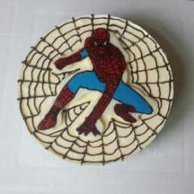 美味万圣节蜘蛛杯子蛋糕