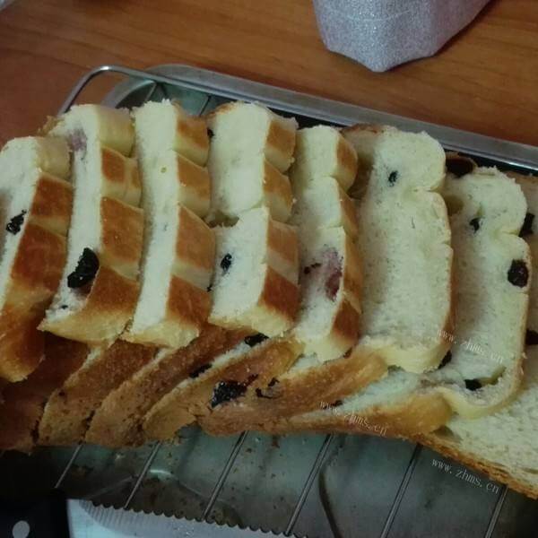 「手工美食」提子干磅吐司