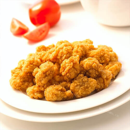 酥脆油炸鸡米花