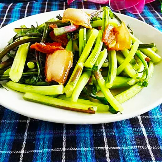 爱上炒红菜苔