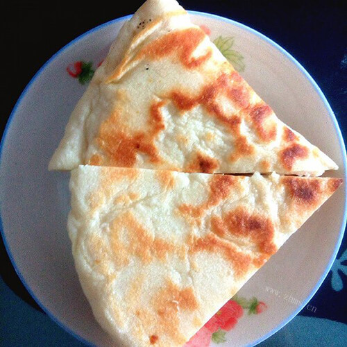 白糖花生发面饼