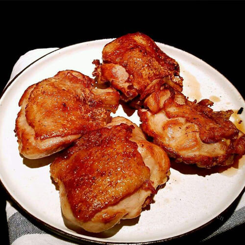 自制蒜香鸡腿扒