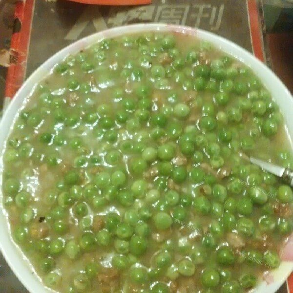 香气浓郁的豌豆尖汤